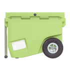 RovR RollR 60 Quart Wheeled Hard Cooler with Tow Handle - Matcha-DeepFreeze Dry Bin keeps your wine bottles upright, your fruits fresh and prevents your veggies from getting soggy