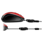Adesso iMouse S8R RGB Wired USB Mouse - Red-Ideal for gaming and professional tasks