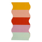 General Supply Goods + Co Wavy Notepad-Wavy die-cut shape with layered colour edges