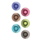 Quartet Glass Board Round Magnets - Large Rare Earth - 1/2" Diameter - Assorted Colours - 6 Pack-Large round rare earth magnets