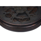 Monarch Specialties Clocks 30" Round Oversized Wall Clock - Black-No assembly required, just drop in 3 AA batteries (not included), hang up and enjoy this effortless, decorative accent