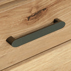 Sauder Rosedale Ranch L-Desk - Timber Oak-Finished on all sides for versatile placement
