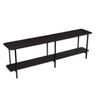 Manhattan Comfort Celine 70.87" Modern Console Table - Black-10