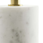Modway Lyric Round Side Table - White Brass-8