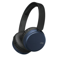 JVC HA-S65BN-A Bluetooth/Noise Cancelling On Ear Headphone With Mic & Remote - Blue-On Ear