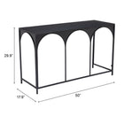 Zuo Loriet Console Table - Black-6