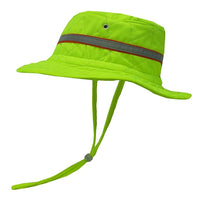 TechNiche HYPERKEWL Evaporative Cooling Ranger Hat, Hi-Viz Lime, 2XL/3XL-Evaporative Cooling Hat, soak in water for 1-2 minutes and enjoy cooling relief and comfort