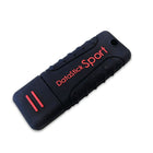 Centon DataStick Sport 16 GB USB 2.0 Flash Drive - Black-USB 2.0