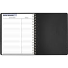 AT-A-GLANCE 2027 Weekly Planner - 8-3/4" H x 6-7/8" W - Black - English-12-month calendar reference