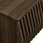 Modway Vaughn 64" Wall Mount TV Stand - Walnut-9