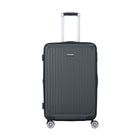 Samsonite Way-Lite 26.5" Hardside Check-in Luggage - Spinner - Medium - Charcoal-Multi-stage pull handle allows you to customize the height for a more comfortable experience