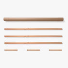 Decent Living Wooden Coat Rack - Solid Beech-8