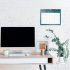 Cambridge 2026-27 Tundra Standard Wall Calendar - 15" x 12" - Bilingual-12 months of monthly academic planning