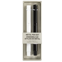 Gry Mattr Ballpoint Pen Set - 1.0 mm - 2 Pack-Includes two metal ballpoint pens
