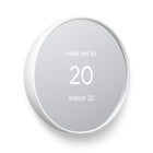 Google Nest Thermostat - Snow-With Quick Schedule, you can easily program the Nest Thermostat in the app, and then make adjustments over time