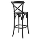 Modway Gear Bar Stool - Black-9