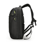 Swissdigital Java SE Backpack with SD Finder-EXTRA LARGE CAPACITY & ORGANIZED - Dedicated powerbank pocket, water bottle pocket, glasses case pocket, thermo pocket, umbrella pocket, independent zippered shoe compartment, key clip, multifunctional pockets, and breathable back panel of the backpack features mesh padding for comfortable air ventilation.