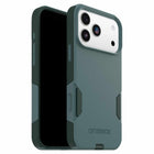 OtterBox Commuter Compatible with MagSafe Case with Camera Control for iPhone 17 Pro Max - Sagebrush Green-Port covers block dust and dirt