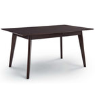 Modway Oracle 59" Rectangle Dining Table - Cappuccino-Modern Kitchen Table