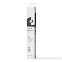 Cricut Iron-On - Basics Sampler-Six 12" x 12" sheets featuring classic Black and White colours