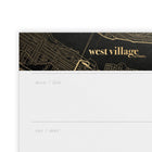 Mead West Village Daily & Weekly To-Do Note Pads - 7-3/4" H x 3-7/8" W - 52 Sheets - 2 Pack-Stylish finishes: Available with maroon painted edges or gold gilded edges