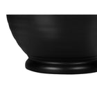 Monarch Specialties 17" H Transitional Table Lamp - Black Ceramic / Ivory / Cream Shade-Minor assembly is required with illustrated instructions included. confidently designed using durable materials, this lamp is backed with 2-year limited warranty against manufacturer's defects for your satisfaction