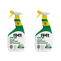RMR Solutions RMR-86 Instant Mold & Mildew Stain Remover - 32oz - 2 Pack-RMR-86 Instant Mold & Mildew Stain Remover penetrates the surface to lift year-old stains. Simply spray our ready-to-use formula on the affected area and watch the stains disappear. No scrubbing required.