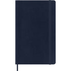 Moleskine 2026 Classic 12-Month Weekly Large Soft Cover Planner - 5" x 8.25" - Sapphire-Dated from january to december 2026