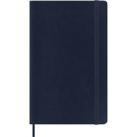 Moleskine 2026 Classic 12-Month Weekly Large Soft Cover Planner - 5" x 8.25" - Sapphire-Dated from january to december 2026
