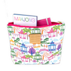 Hilroy Mahjong Large Fashion Pouch - 12" W x 9" H x 3" D-Stylish and practical design for school, work, travel, or everyday use