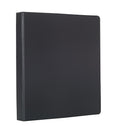 Staples Standard Binder with D-Rings - 1/2" - Black-Slant rings have a high page capacity compared to same size round rings