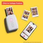 Fujifilm Instax Mini Link 3 Smartphone Printer - Sage Green-Add ‘in-the-moment’ 3D AR effects with the INSTAX AiR Studio App feature to create your very own 3D photo studio with balloons, garlands, confetti and more