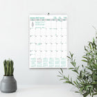Blueline 2027 EcoLogix Monthly Wall Calendar - 12" x 17" - Bilingual-Reinforced chipboard backer