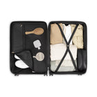 Bugatti Cannes 27" Hardside Spinner Check-in Luggage - Putty-Reinforced top handle with PU trim and side handles