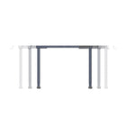 Uplite Dual Motor Electric Sit Stand Desk Frame - Black-Frame Dimensions (Standing): 67"(L) x 19.5"(W) x 47.2"(H)