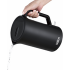 Salton Cordless Electric 1.7 L Kettle - Black- Boil-Dry Protection - Added safety feature automatically