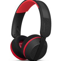 Philips TAA6219 On-Ear Solar-Powered Headphones - Black-Powerfoyle Solar Technology - Sunlight to electric light, these headphones recharge whenever they’re exposed to light! Powerfoyle solar-cell material in the headband harvests energy from the sun to keep the battery powered up—and you’ll even get a charge from electric light. A fully charged battery provides up to 80 hours of play time, so you can keep going even in low light.