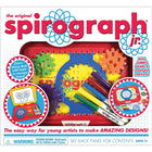 Spirograph Spirograph Jr-Jumbo-size pieces, washable markers, built-in storage, cool carrying case and drawing desk
