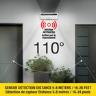 Bell + Howell Bionic XL Waterproof Motion Sensor LED Wall Light-1-minute installation - quick hassle-free installation - simply unbox the unit and stick the included adhesive where you want the light it is wireless, uses no batteries and there are no professionals needed, simply peel the cover of the adhesive on the back and stick it on any surface or mount the light with the included hardware, perfect for garages, stairs, pathways, decks, patios, front door, backyards, and driveways