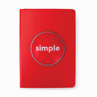Staples It's Very Simple Notebook - 5.7" W x 8.26" H - Lined - 80 Sheets-80 lined sheets, 160 pages