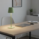 Xtricity Lucie Portable LED Touch Table Lamp - Sage-3CCT selectable color temperature: Soft White, Daylight, and Cool White