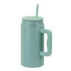 General Supply Goods + Co Goods + Co Stainless Steel Mega Tumbler - 1.35 L - Mint-Durable stainless steel construction with powder coated finish