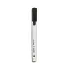 TRU RED Dry Erase Markers - Fine Tip - Black - 4 Pack-White barrel designed with tip type graphic helps you quickly select the right dry erase marker to use