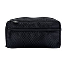 Hilroy Core Essential Zipper Pencil Pouch - Black-Spacious interior with dividers helps keep pens, pencils, scissors and small supplies neatly organized and easy to find