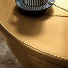 Modway Viora 32" Metal Storage Coffee Table - Burnished Brass-Protective Bottom