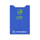 Travelon RFID Blocking Card Sleeves - 3.4" W x 2.3" H - Cobalt - 10 Pack-Advanced RFID protection helps prevent electronic fraud and unauthorized scanning