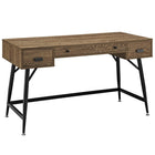 Modway Surplus 52" Office Desk - Walnut-Industrial modern desk