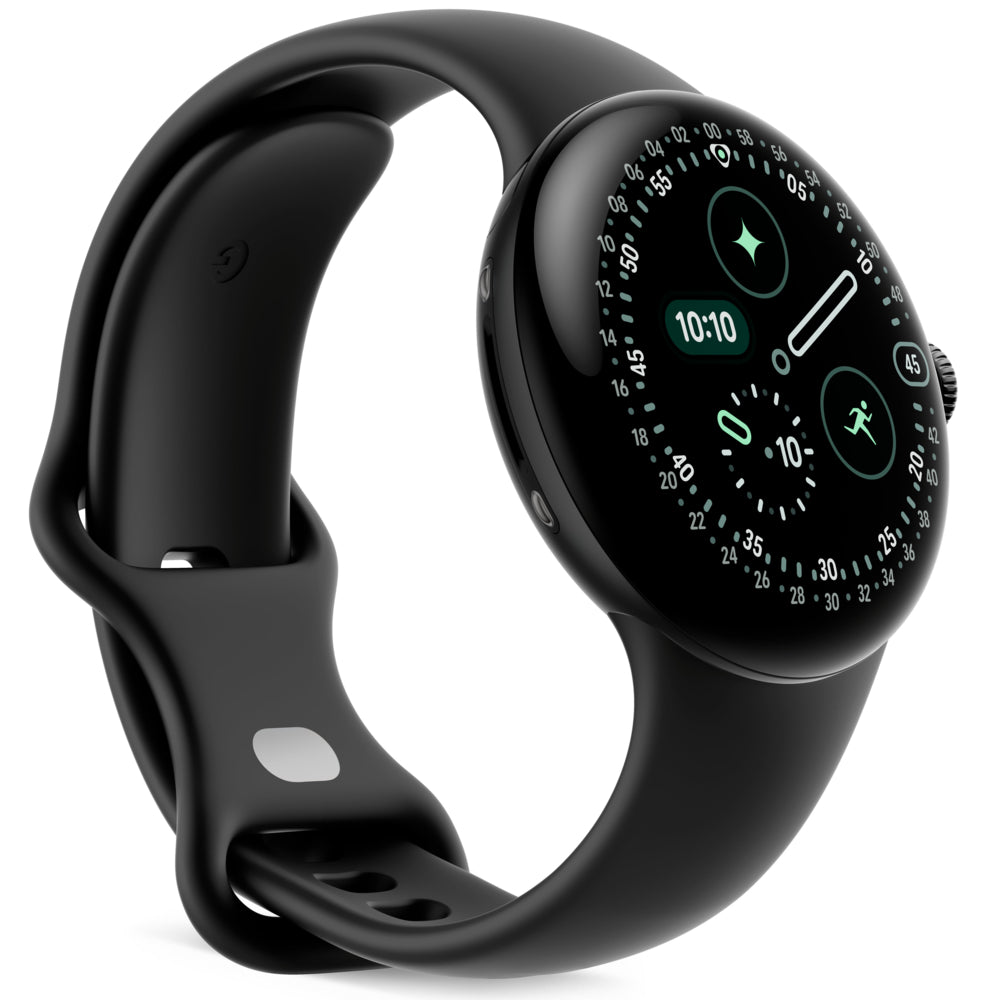 Google Pixel Watch 4 - 45 mm - Wi-Fi - Matte Black Case - Obsidian