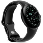 Google Pixel Watch 4 - 45 mm - Wi-Fi - Matte Black Case - Obsidian Active Band-We completely reimagined the Pixel Watch 4 for our fastest charging and longest watch battery life yet - up to 30 hours with the 41 mm model and up to 40 hours with the 45 mm model