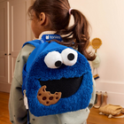tonies Sesame Street Cookie Monster Backpack-Features a soft, plush exterior inspired by Cookie Monster’s iconic blue fur